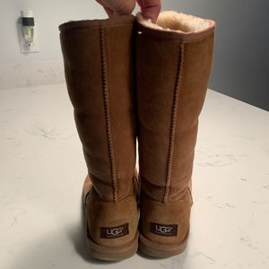 Chestnut tall Ugg boots size 8